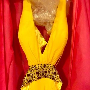 Gown, floor length, prom or special occasion